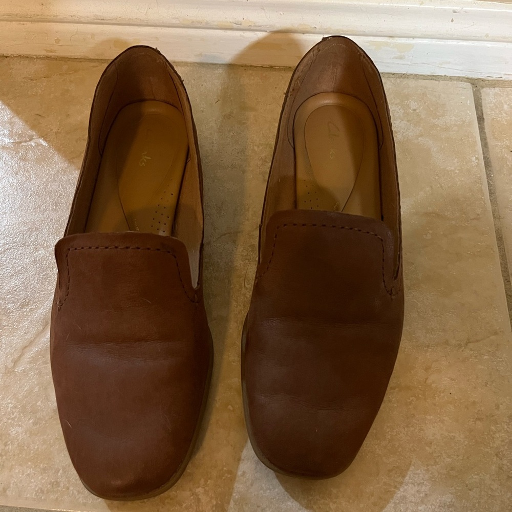 Clarks Women's Brown Loafers